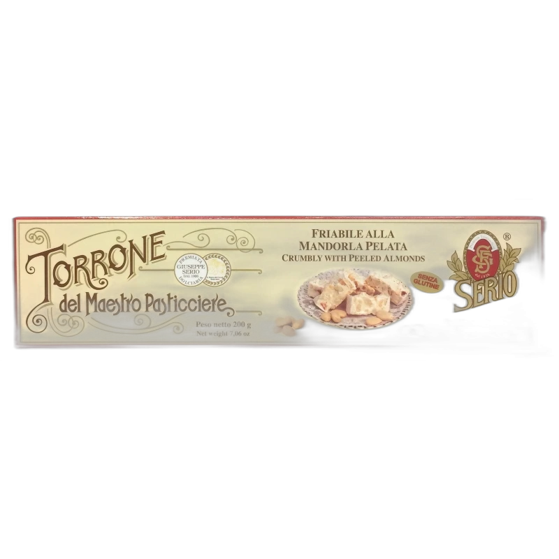 SERIO FRIABILE MANDORLA TORRONE DI BENEVENTO - 200g