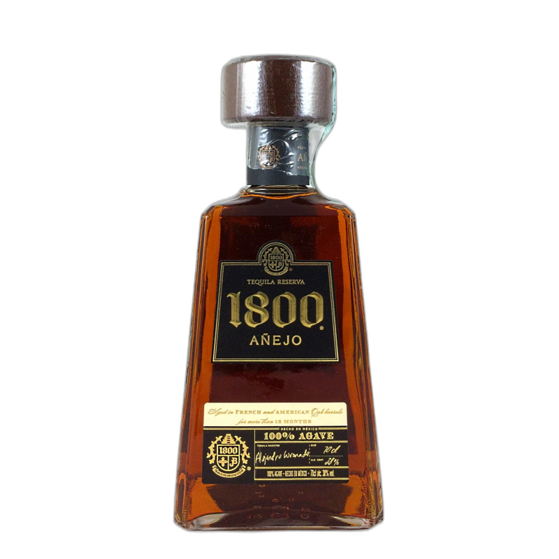 1800 TEQUILA ANEJO RESERVA 100% AGAVE - 38% vol - 70CL