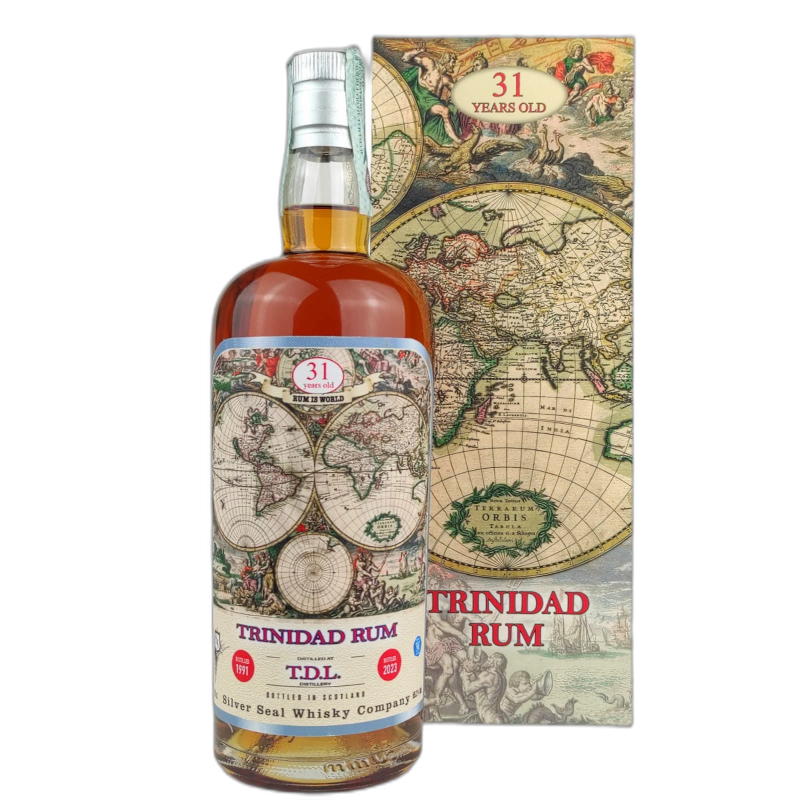 TRINIDAD RUM 31y SILVER SEAL T.D.L. DISTILLERY 1991/2023 - 65,3% vol - 70CL