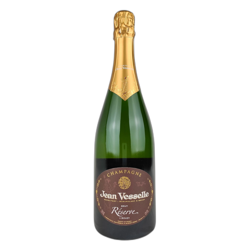 VESSELLE JEAN. BRUT RESERVE CHAMPAGNE AOC - 12% vol - 75CL