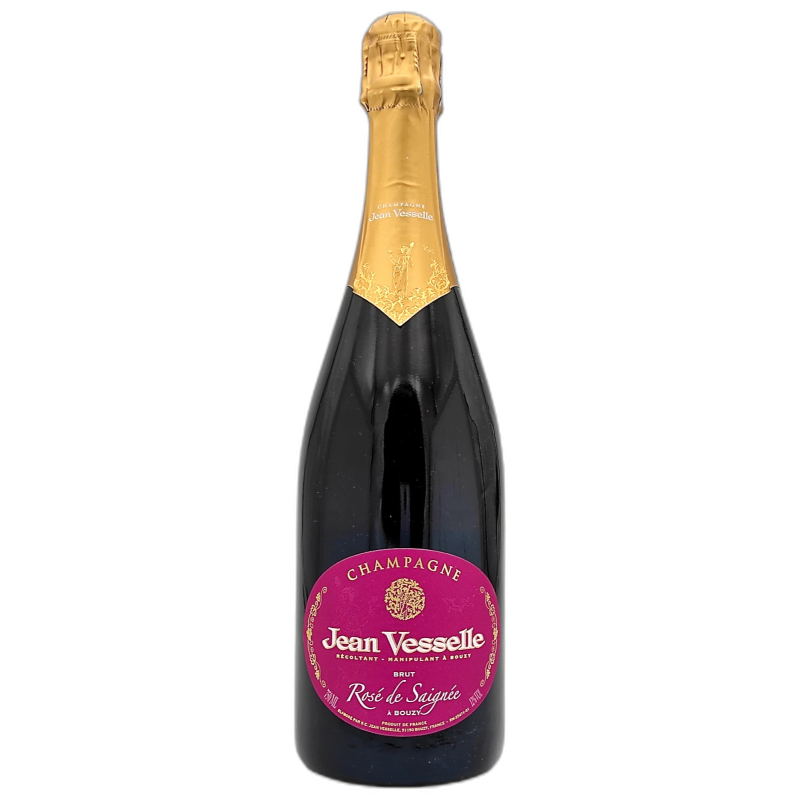 VESSELLE JEAN ROSE SIGNEE CHAMPAGNE AOC - 12% vol - 75CL