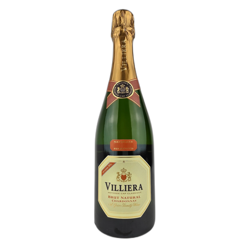 VILLIERA BRUT NATURAL NO SO2 CHARDONNAY SPUMANTE - 12% vol - 2019 - 75cl