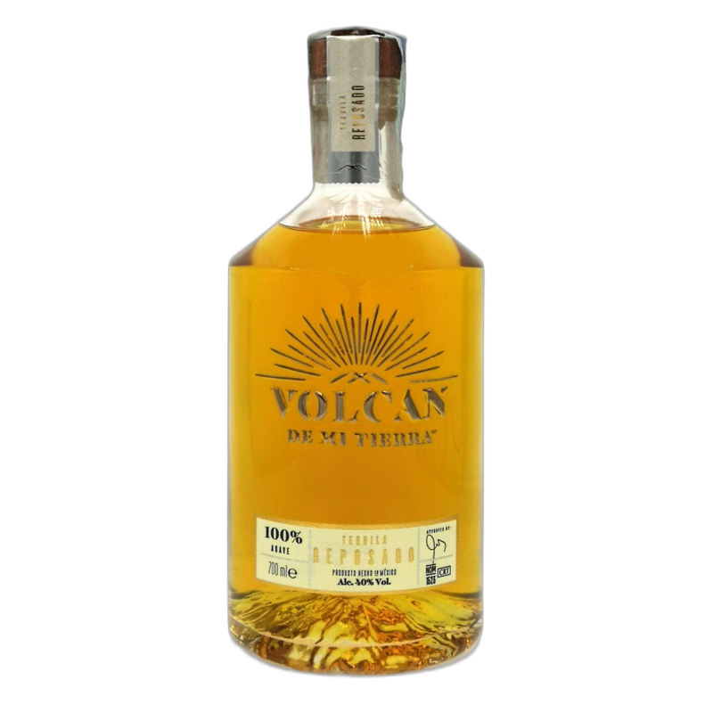 VOLCAN REPOSADO TEQUILA DE MI TERRA - 40% vol - 70CL