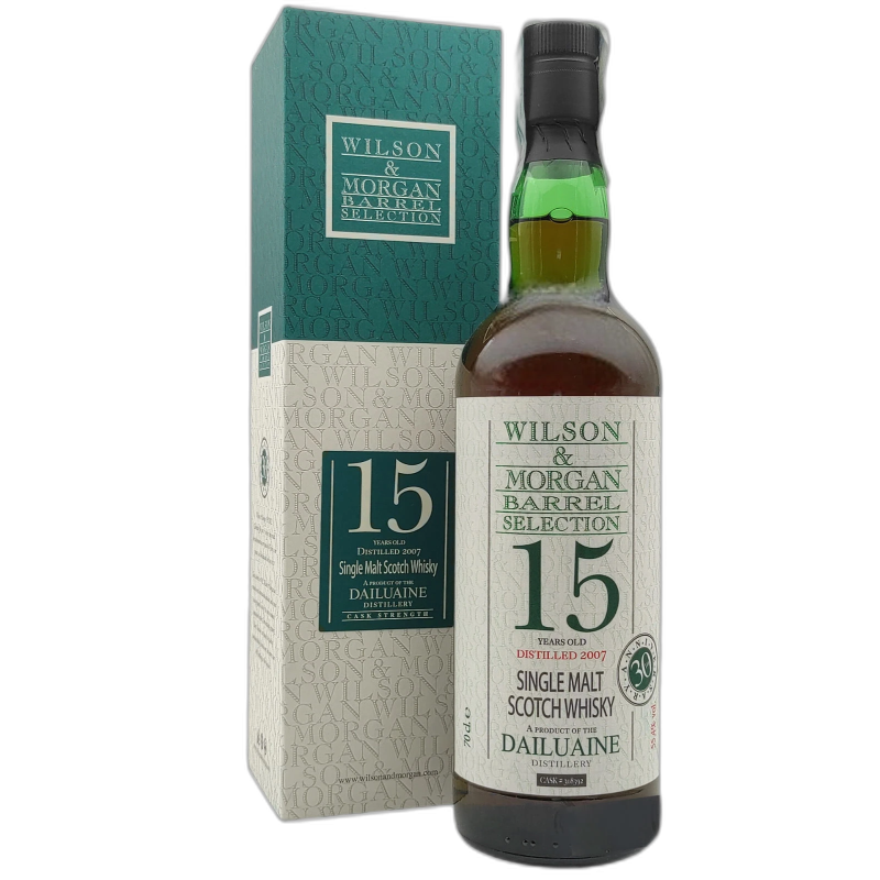 DAILUAINE 15y W&M SINGLE MALT SCOTCH WHISKY - 55,4% vol - 70CL