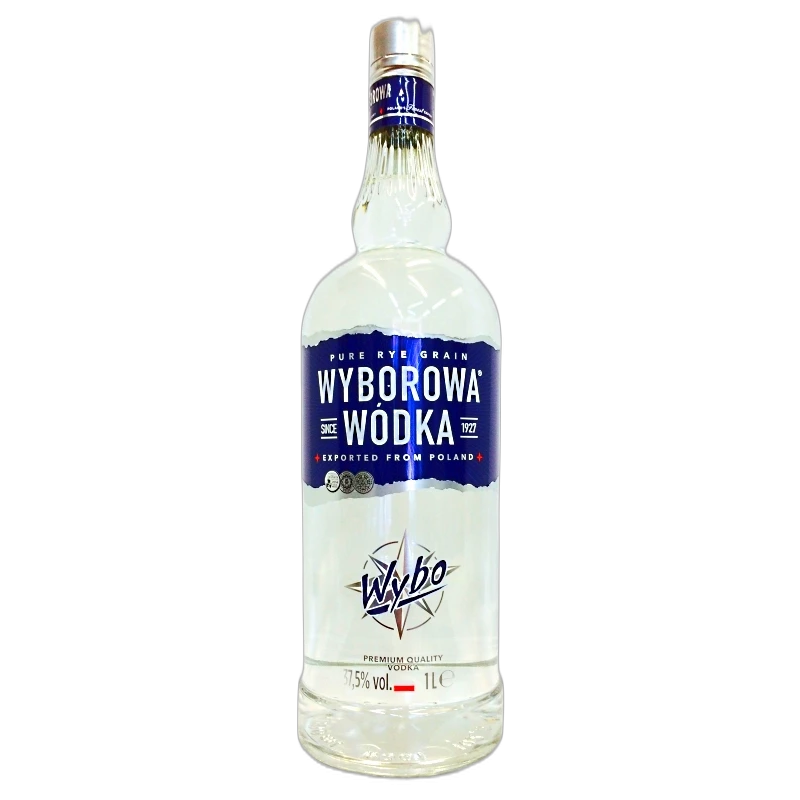 WYBOROWA VODKA 100CL - 37,5% vol