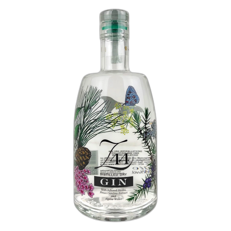 Z44 GIN RONER PINUS CEMBRA EXTRACT - 44% vol - 70cl