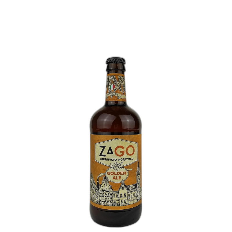 Zago Birra Golden ALE - 06% vol - 50cl