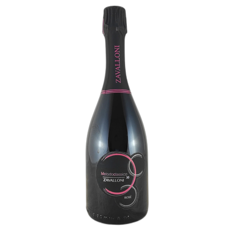 Zavalloni Spumante Rose' Brut Metodo Classico - 12,5% vol - 75cl