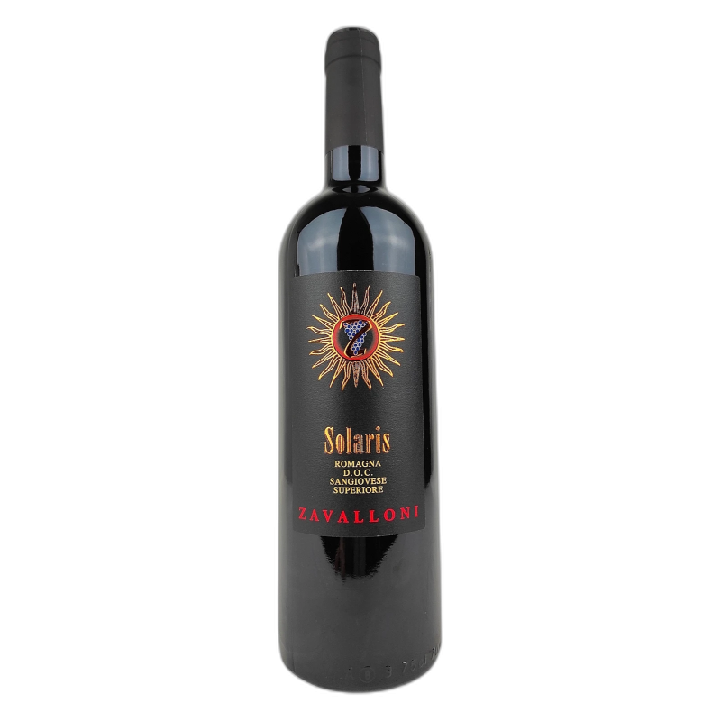 Solaris Zavalloni sangiovese superiore Romagna DOC - 14,5% vol - 2024 - 75cl