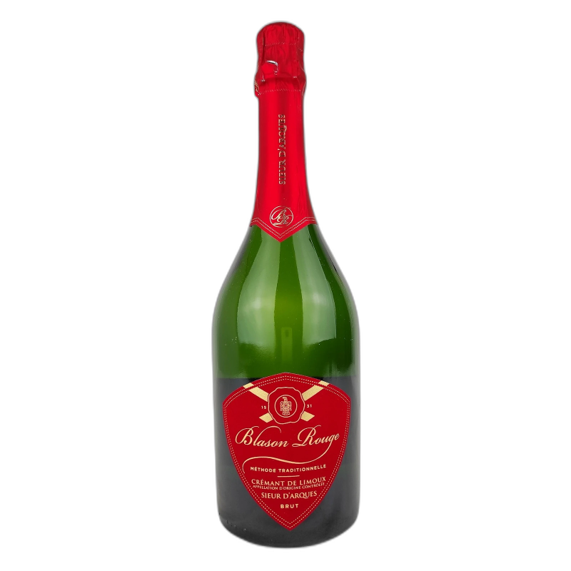 Blason Rouge Sieur d'Arques cremant de Limoux Brut - 12,5% vol - 75cl