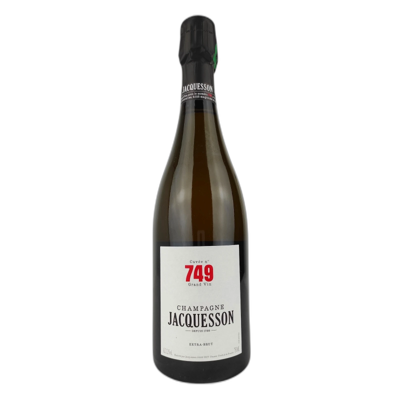 Jacquesson cuvee 749 naked Champagne extra brut AOC - 12,5% vol - 75cl