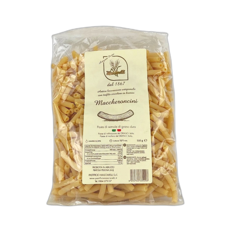 Masciarelli Maccheroncini Pasta Artigianale - 500g