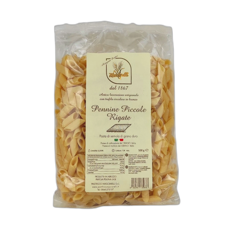 Masciarelli Pennine Piccole Rigate Pasta Artigianale - 500g
