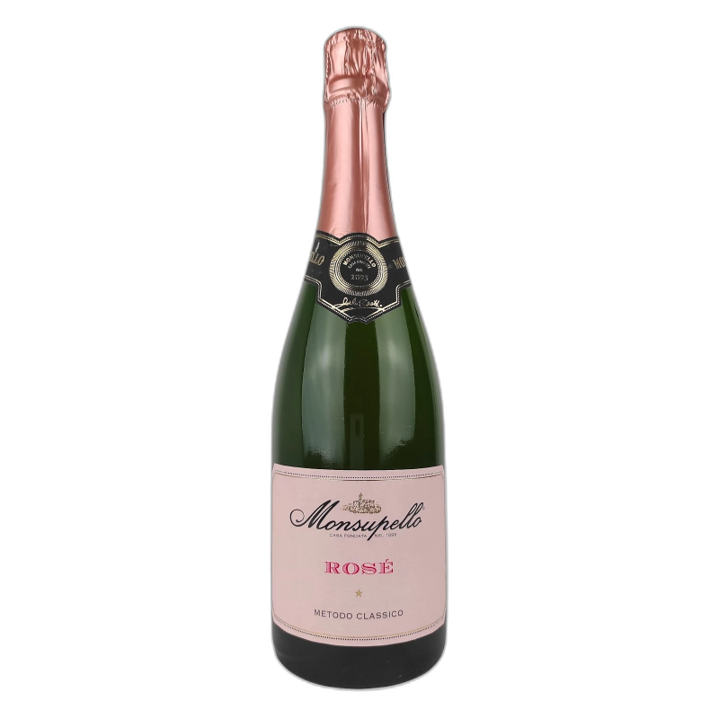 Monsupello Rose Brut spumante metodo classico - 13,5% vol - 75cl