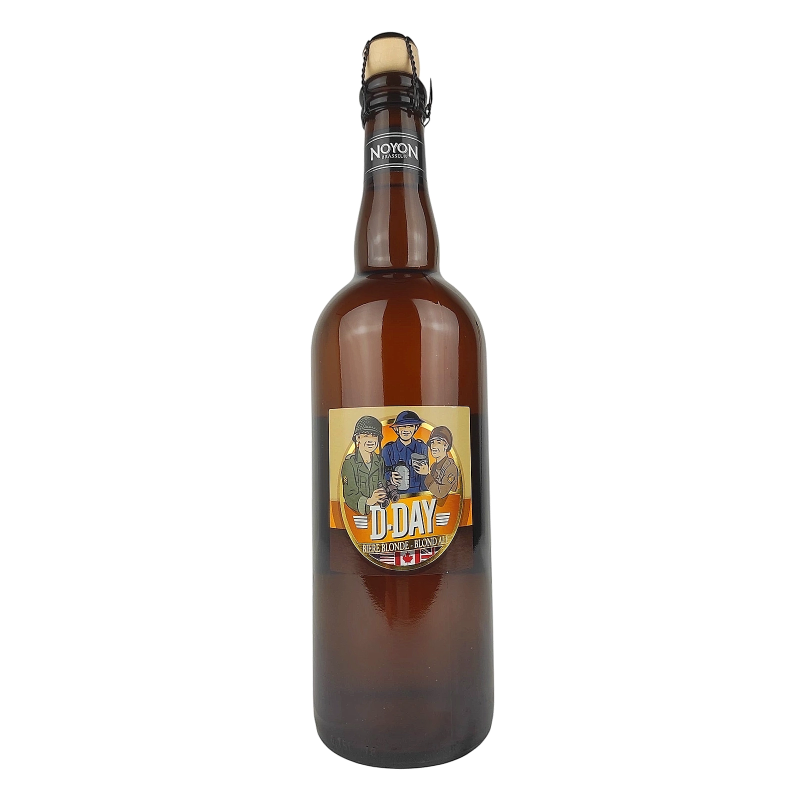 Noyon D-Day Blonde Biere birra - 06,5% vol - 75cl