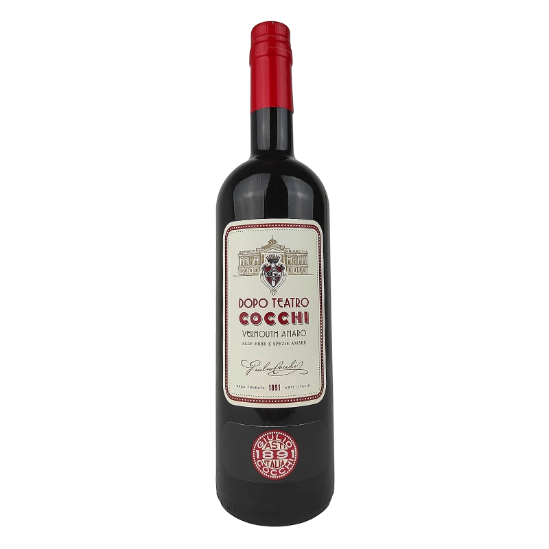 Cocchi Vermouth Amaro Dopo Teatro - 16% vol - 75cl
