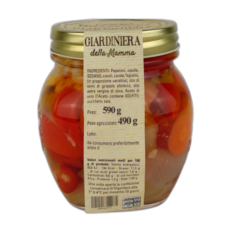 Pizzavacca Giardiniera della Mamma - 590g