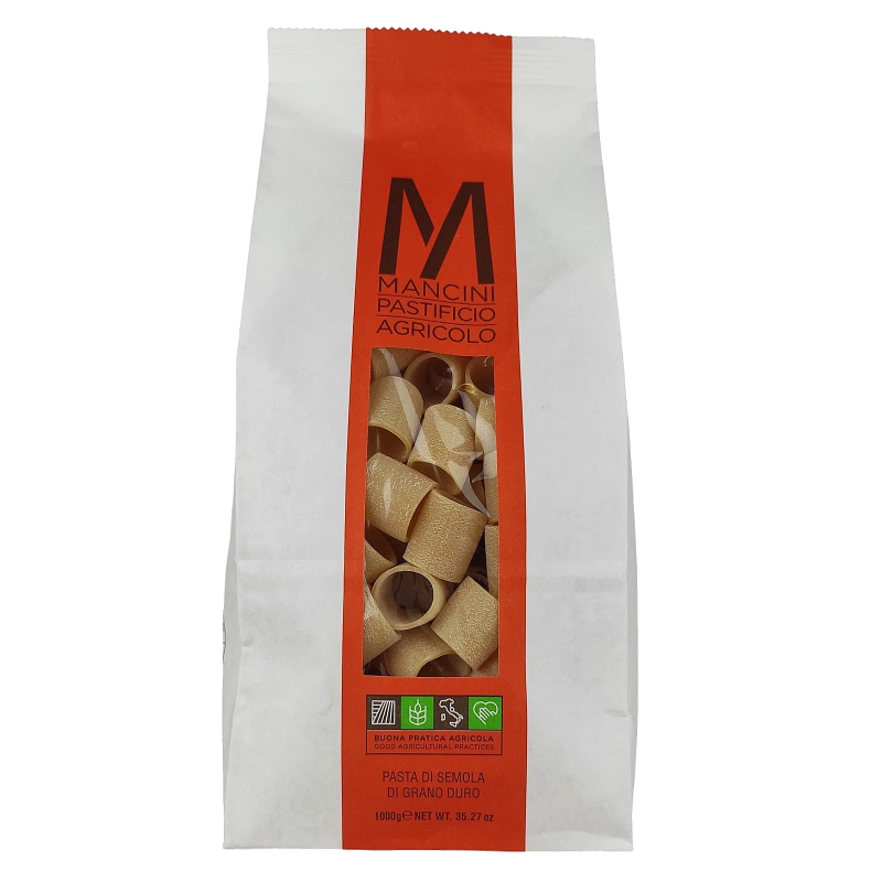Mancini Mezzi Paccheri pasta di semola di grano duro - 1kg